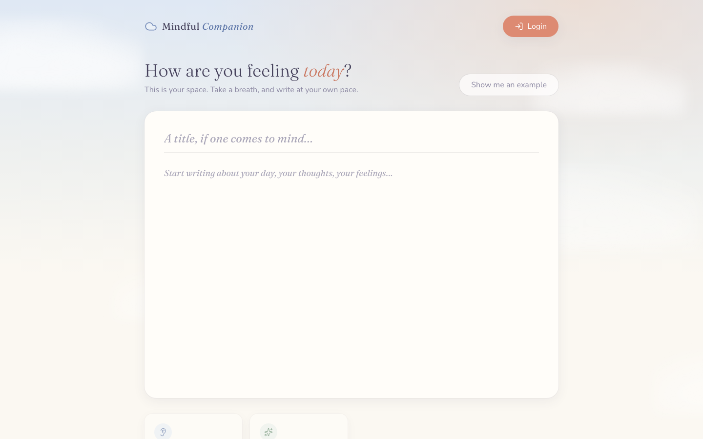 Mindful Companion